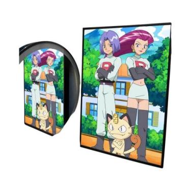 Imagem de P-Pokémon R-Rocket Team Vintage Posters Sticky Vintage Room Home Bar C