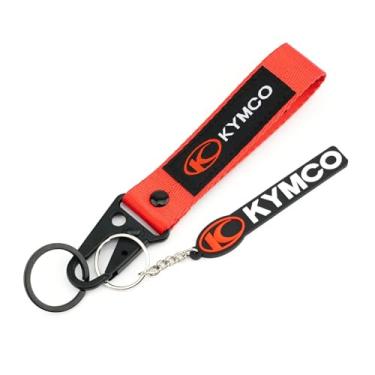Imagem de jininshengxindianzi Motorbike Keychain Compatible With Kymco AK550 Xciting 250 300 400 500 Downtown 125 200i 300i 350i X Town Ct250 Ct300 S400 Key Chain Keyring(Green)
