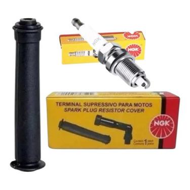 Imagem de Vela De Ignição TITAN 99 TITAN 2000+ Cachimbo LONGO NGK