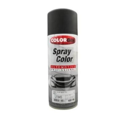 Imagem de Colorgin spray preto fosco vinil. mono lf 400ml, Sem Variação