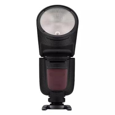 Imagem de Adesivo de flash para câmera antiarranhões para Godox V1 Pro Flash estroboscópico protetor de vinil protetor corporal decalque de revestimento V1 Pro (preto fosco)