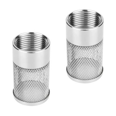 Imagem de lasuroa Filtro de Malha de Sucção Entrada 2 Peças 25 mm, Aço Inoxidável Filtro Mangueira Jardim Água para Mangueira Jardim Sistema Irrigação Pulverizador Alta Pressão