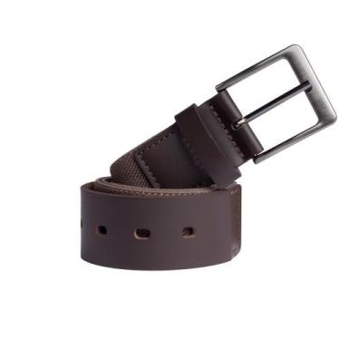 Imagem de Cinto Masculino Fasolo Elástico G188221 Marrom, Marrom, 85
