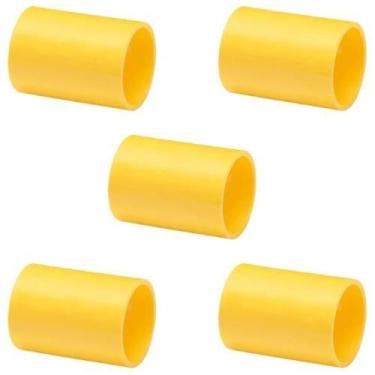 Imagem de Kit5 luva conduite 1" amarela - UEBA