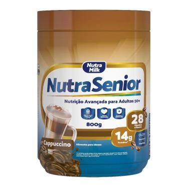Imagem de Nutra Senior 50+ 800g Suplemento Aliementar com 28 Vitaminas e Minerais-Unissex