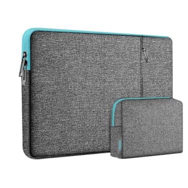 Imagem de Hseok Capa para laptop de 14 polegadas com capa adicional, capa para laptop à prova de chuva e à prova de choque, bolsa portátil para computador para MacBook de 14 polegadas, HP, Dell Lenovo, Asus