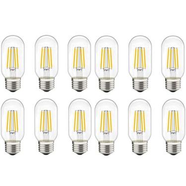 Imagem de Lâmpada tubular LED LiveMax 4W E26 400lm 2700K Warm White Pacote com 1