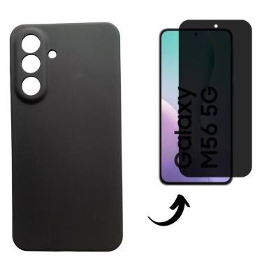 Imagem de Capa + Pel 3D Privativo Compatível Com Samsung Galaxy M56 5G