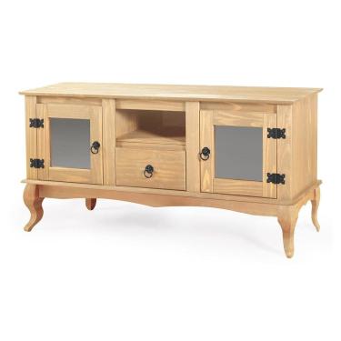 Imagem de Rack para TV com Pés Luiz XV 2 Portas 1 Gaveta e Nicho D200