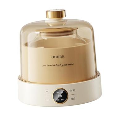 Imagem de Generic Iogurteira grega com temporizador PTC, temperatura constante, 1L, máquina elétrica automática para uso doméstico, para cozinha, mulheres e homens, Sem Xícaras