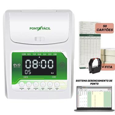 Imagem de Relogio De Ponto Digital Homologado + Sistema Ponto + Nf - Henry