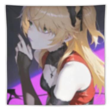 Imagem de LIEGBMEU Sexy Bikini Hot Anime Girl Tapeçaria 152.4 cm x 152.4 cm Interior Exterior Wall Quilt Art Decoração de Tapeçaria Caprichosa, AF060