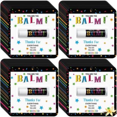 Imagem de Conjunto de presente de protetor labial Sacubee Christmas 60 Pack Appr