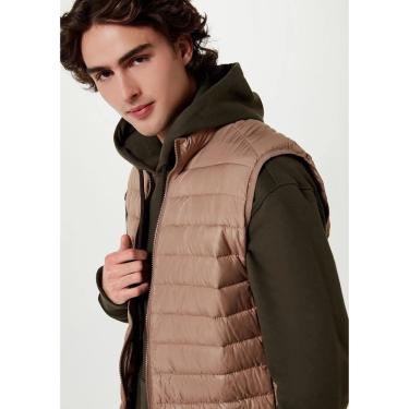 Imagem de Colete Masc Hering Puffer Confort Marrom Claro KTGY1DSI