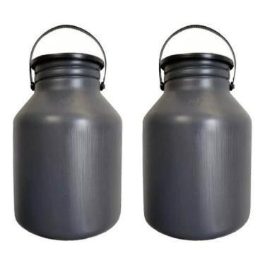 Imagem de Vasilhame Bombona Leiteira Ordenha Plástico 10L - 2 Unidades