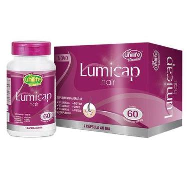 Imagem de Lumicap Hair - 60 capsula - Unilife - Unilife Vitamins