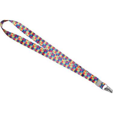 Imagem de Cordao para Cracha Tecido Quebra Cabeça Tea PCT.C/05 - Reflex