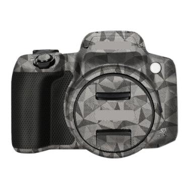 Imagem de SX70HS Anti-Scratch Camera Cover Skin Sticker para Canon PowerShot SX 70 HS Película Protetora de Câmera Decalques (Triângulo Titânio)