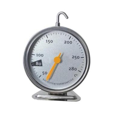 Imagem de Termômetro De Forno Em Aço Inoxidável Com Grande Mostrador 50-280 Cels