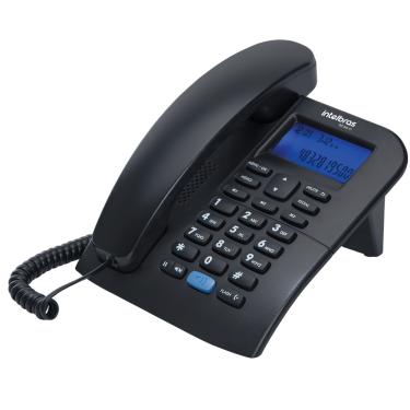 Imagem de Telefone com Identificador de chamadas TC 60 ID Preto Intelbras
