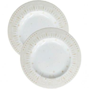 Imagem de Jogo Prato Sobremesa Lanche 6 Pessoas 6pçs Capodanno 21cm - OUTRAS MAR