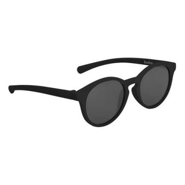 Imagem de Óculos de Sol Infantil Proteção UV 400 Flexível - Buba, Preto