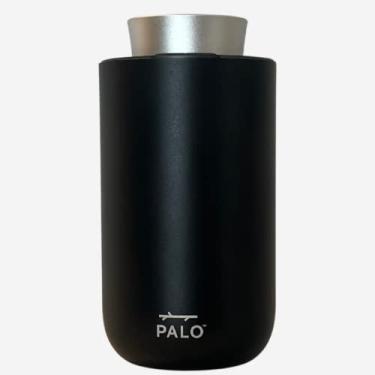 Imagem de PALO Mini difusor de óleo essencial sem água, alimentado por bateria, sem fio, aromaterapia pessoal e portátil para carro, escritório, viagens, estúdio de ioga, cozinha, ótimo presente (preto, liga de