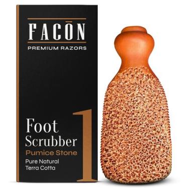 Imagem de Removedor de calos de pedra-pomes FACON Terracota Foot Scrubber