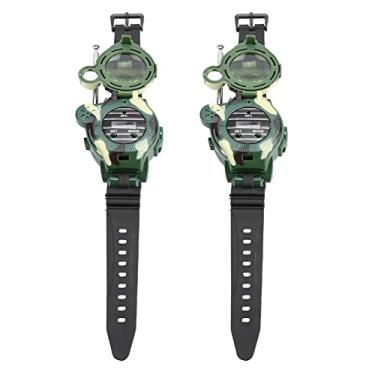 Imagem de Domary Walkie Talkie Watch, 7 Funções, Materiais Não Poluentes, Sinal 50-100M, Design de Camuflagem, para Crianças Brinquedos Ao Ar Livre