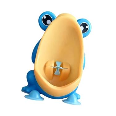 Imagem de simhoa Mictório infantil para treinamento de uso no banheiro, uso em viagens e em casa, fácil de limpar com alvo divertido para crianças e meninos, Azul