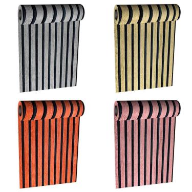 Imagem de Papel Parede Adesivo Ripado Decorativo 1 Rolo 45Cm X 5M Rio