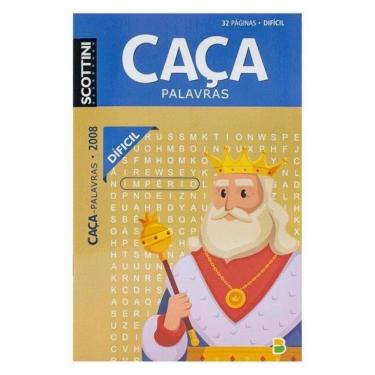 Imagem de Scottini Caça-Palavras (32P) N.2008 (Difícil)