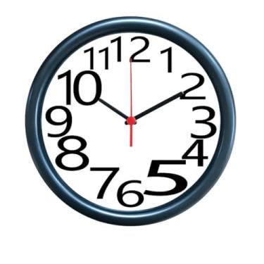 Imagem de Relogio Parede, RelóGio de Parede 24cm Redondo, Bela Casa Utilidades(403-28)