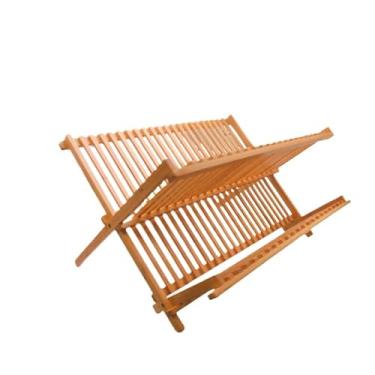 Imagem de Escorredor De Pratos De Bambu Com 11 E 14 Divisórias(G)