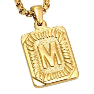 Imagem de Corrente Com Pingente Letra Inicial Estilo e Significado (Letra M)