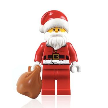 Imagem de Minifigura LEGO City Holiday Advent - Papai Noel com óculos (60155)