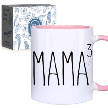 Imagem de Kaimaloke Caneca de anúncio de gravidez New Mom Presentes para mãe, mãe de três filhos, pós-parto, presentes de gravidez para grávidas, futura mamãe, mamãe pela primeira vez-26