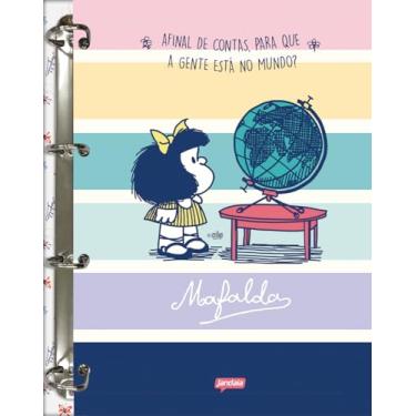 Imagem de Jandaia - Caderno Argolado Cartonado College Mafalda 80 folhas