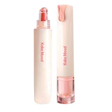 Imagem de Hidratante Jelly Lip Gloss, conjunto de esmalte labial antiaderente impermeável de longa duração, protetor labial matizado hidratante, batons líquidos espelhados para clarear e aumentar, K-Beauty (cor