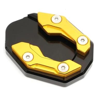 Imagem de Suporte lateral para motocicleta, suporte lateral, ampliador, almofada compatível com PCX 160 150 125 PCX150 PCX160 PCX125 (sem logotipo amarelo)