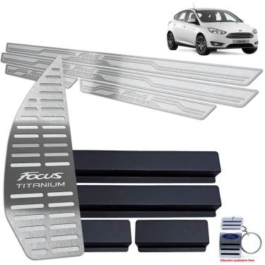 Imagem de Soleira + Descanso De Pé Focus Titanium 2011 A 2020 Prata