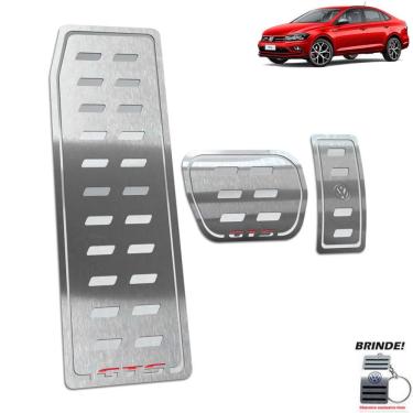 Imagem de Descanso + Pedaleira Automático gravação em prata Virtus Gts