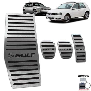 Imagem de Descanso de Pé + Pedaleira Manual Preto Golf 1999 A 2013