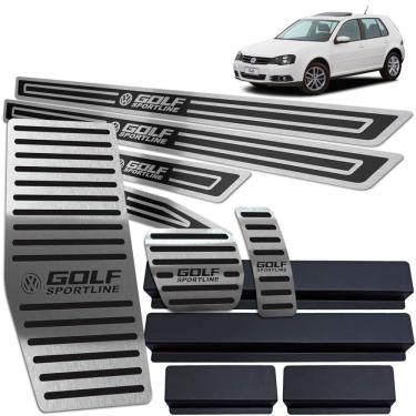 Imagem de Descanso Pedaleira Soleira Golf Sportline Até 14 Auto Preto