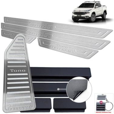 Imagem de Descanso + Soleira Toro Freedom 2016 a 2021 Prata Baix Relev