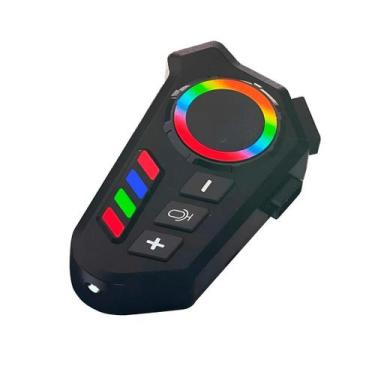 Imagem de Fone Bluetooth Capacete Moto Ip67 Com Microfone E Ruído - Shopmix