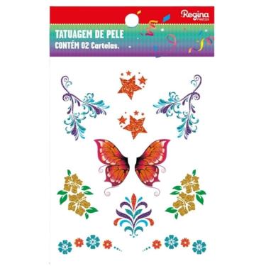 Imagem de Tatuagem De Carnaval Regina 2un De Cartela