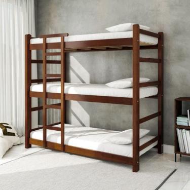 Imagem de Treliche de Madeira Maciça 5x9 Imbuia - M.B Móveis