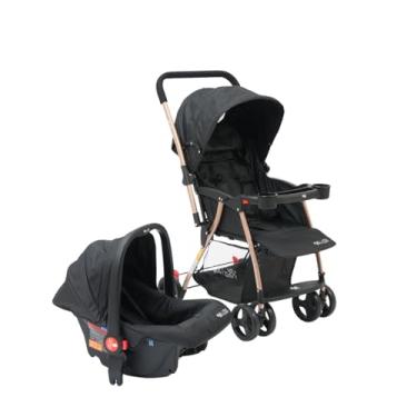 Imagem de Carrinho de Bebê com Bebê Conforto 2 em 1 Youturn Maxi Baby (Gold)