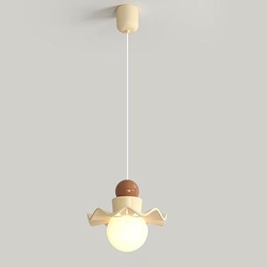 Imagem de Luminária pendente nórdica para ilha de cozinha, luminária suspensa Wabi Sabi, lustre moderno para teto, sala de jantar, quarto, café, bar, restaurante, lustre G9